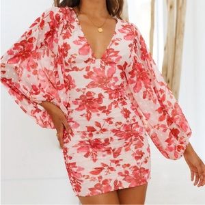 NWT Hello Molly Like Bee to Honey Dress Pink